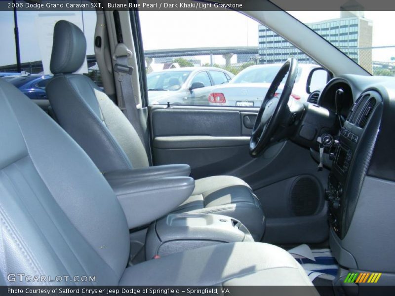 Butane Blue Pearl / Dark Khaki/Light Graystone 2006 Dodge Grand Caravan SXT