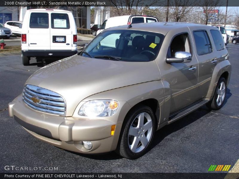 Sandstone Metallic / Ebony Black 2008 Chevrolet HHR LT
