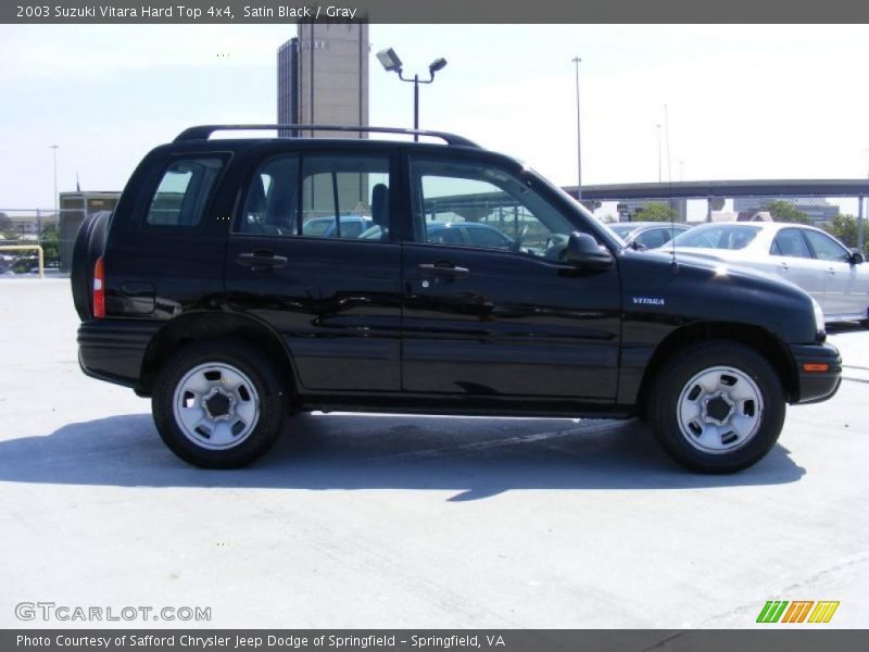 Satin Black / Gray 2003 Suzuki Vitara Hard Top 4x4