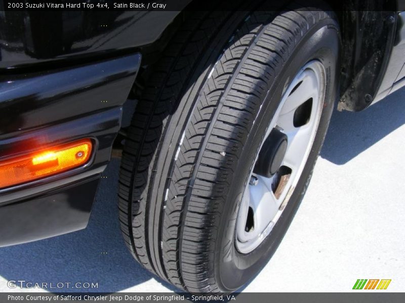 Satin Black / Gray 2003 Suzuki Vitara Hard Top 4x4