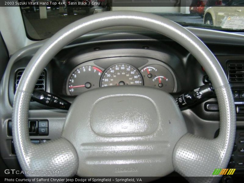 Satin Black / Gray 2003 Suzuki Vitara Hard Top 4x4