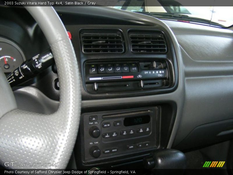 Satin Black / Gray 2003 Suzuki Vitara Hard Top 4x4