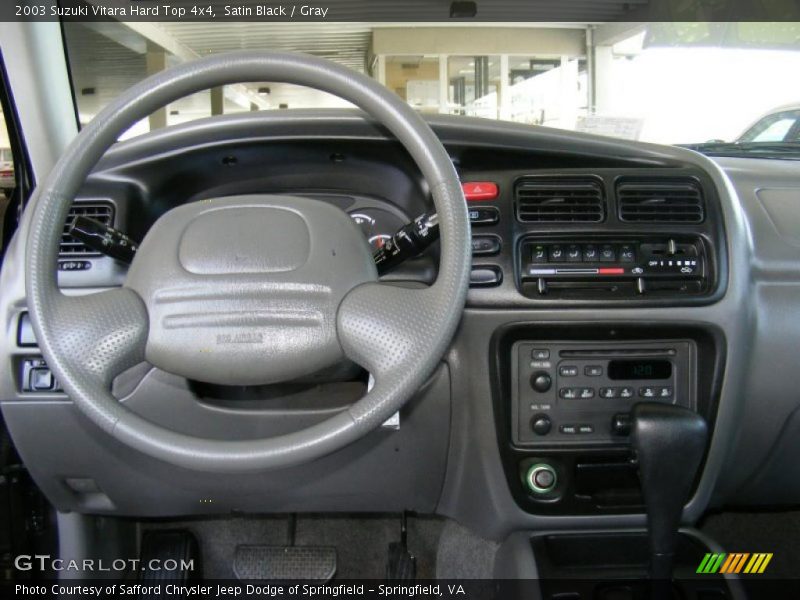 Satin Black / Gray 2003 Suzuki Vitara Hard Top 4x4