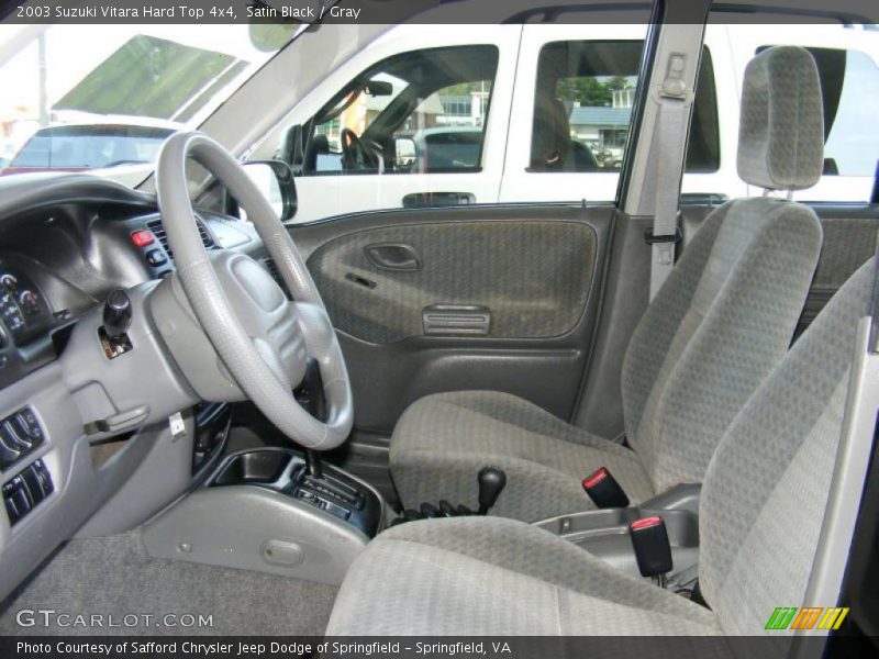Satin Black / Gray 2003 Suzuki Vitara Hard Top 4x4