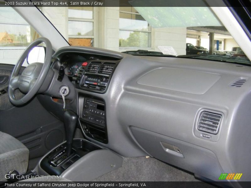 Satin Black / Gray 2003 Suzuki Vitara Hard Top 4x4
