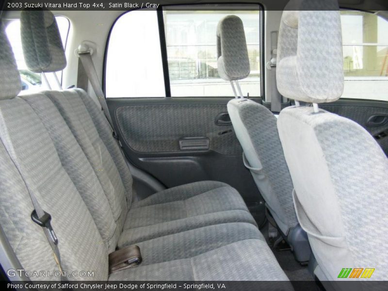 Satin Black / Gray 2003 Suzuki Vitara Hard Top 4x4