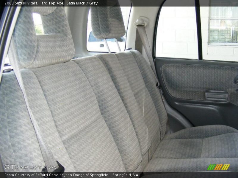 Satin Black / Gray 2003 Suzuki Vitara Hard Top 4x4