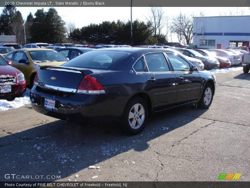 Slate Metallic / Ebony Black 2008 Chevrolet Impala LT