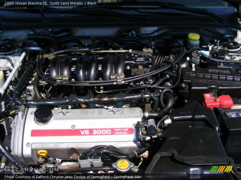 Sunlit Sand Metallic / Black 2000 Nissan Maxima SE