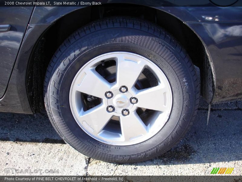 Slate Metallic / Ebony Black 2008 Chevrolet Impala LT