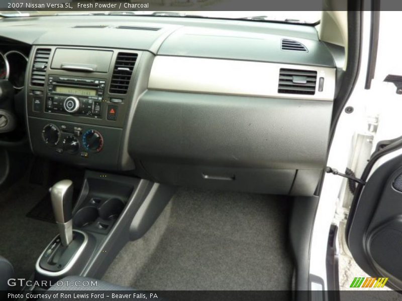 Fresh Powder / Charcoal 2007 Nissan Versa SL