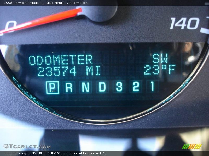 Slate Metallic / Ebony Black 2008 Chevrolet Impala LT