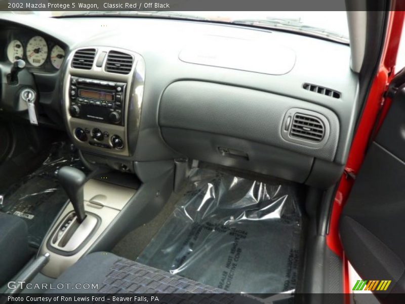 Classic Red / Off Black 2002 Mazda Protege 5 Wagon