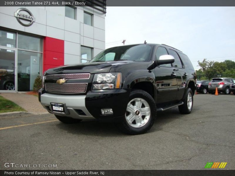 Black / Ebony 2008 Chevrolet Tahoe Z71 4x4