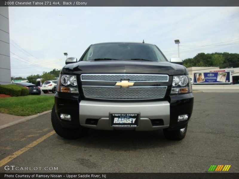 Black / Ebony 2008 Chevrolet Tahoe Z71 4x4