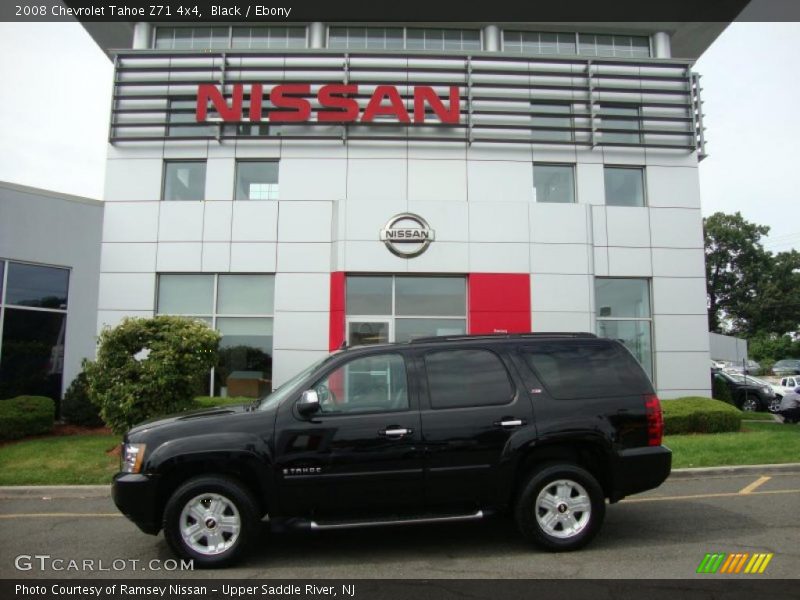 Black / Ebony 2008 Chevrolet Tahoe Z71 4x4