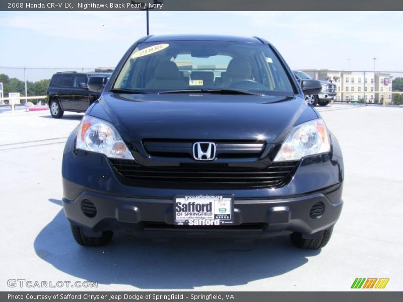 Nighthawk Black Pearl / Ivory 2008 Honda CR-V LX