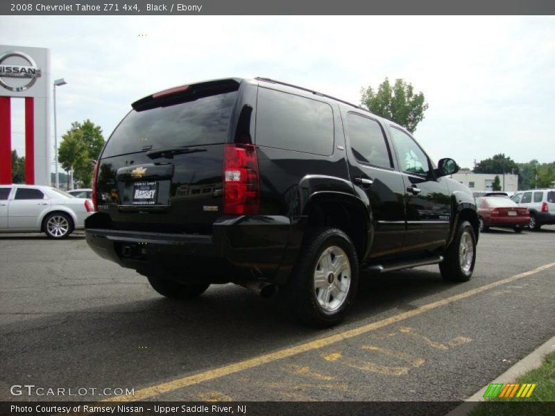 Black / Ebony 2008 Chevrolet Tahoe Z71 4x4