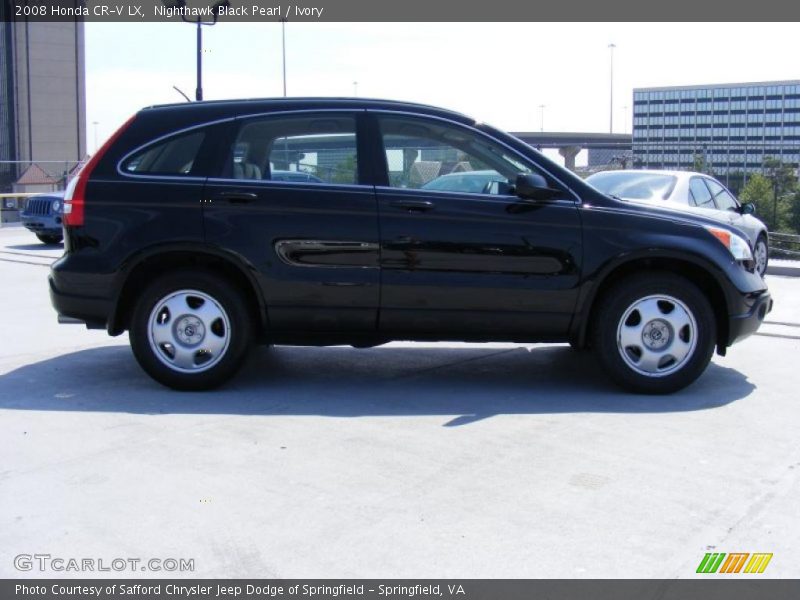 Nighthawk Black Pearl / Ivory 2008 Honda CR-V LX
