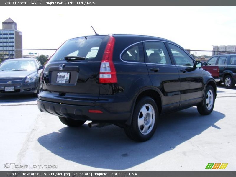 Nighthawk Black Pearl / Ivory 2008 Honda CR-V LX