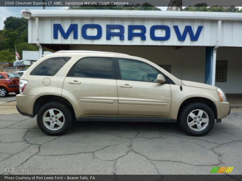 Sandstone Metallic / Light Cashmere 2006 Chevrolet Equinox LT AWD
