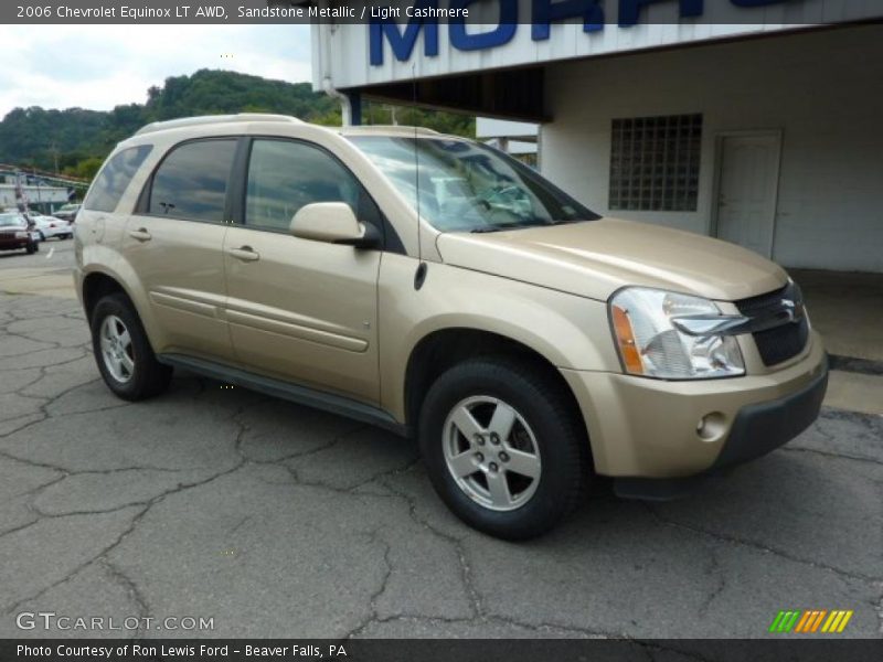 Sandstone Metallic / Light Cashmere 2006 Chevrolet Equinox LT AWD