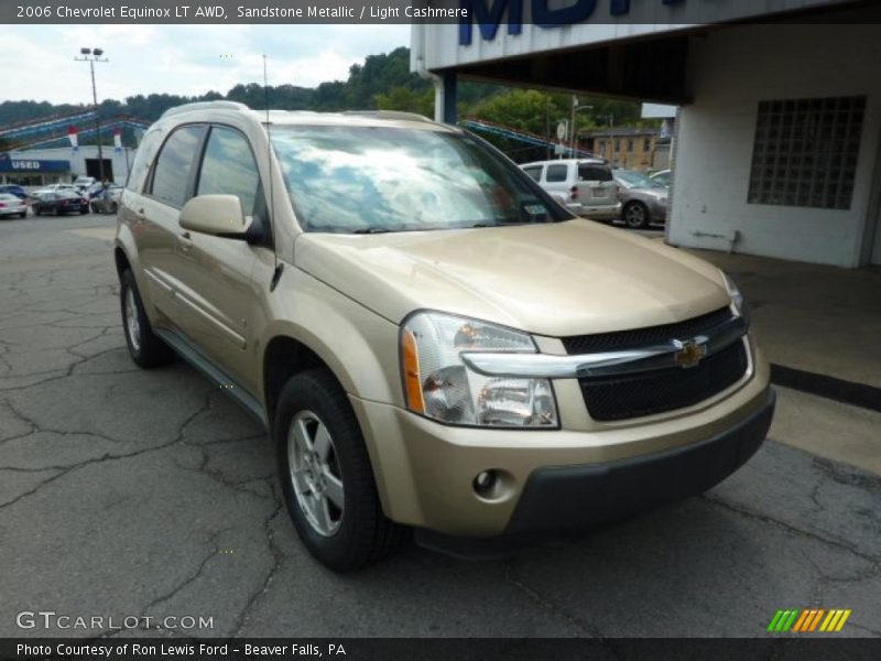 Sandstone Metallic / Light Cashmere 2006 Chevrolet Equinox LT AWD