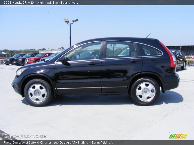 Nighthawk Black Pearl / Ivory 2008 Honda CR-V LX