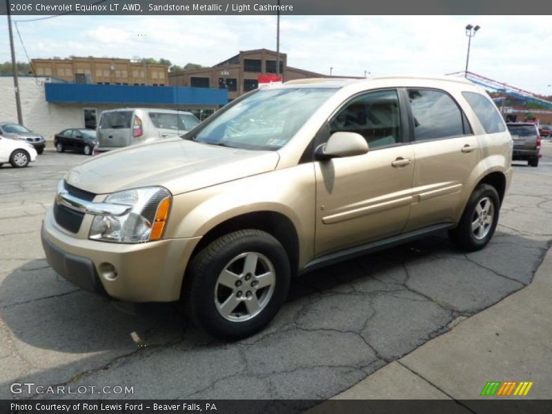 Sandstone Metallic / Light Cashmere 2006 Chevrolet Equinox LT AWD