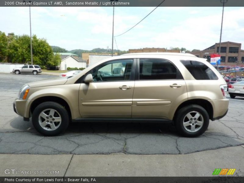 Sandstone Metallic / Light Cashmere 2006 Chevrolet Equinox LT AWD