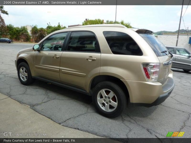 Sandstone Metallic / Light Cashmere 2006 Chevrolet Equinox LT AWD