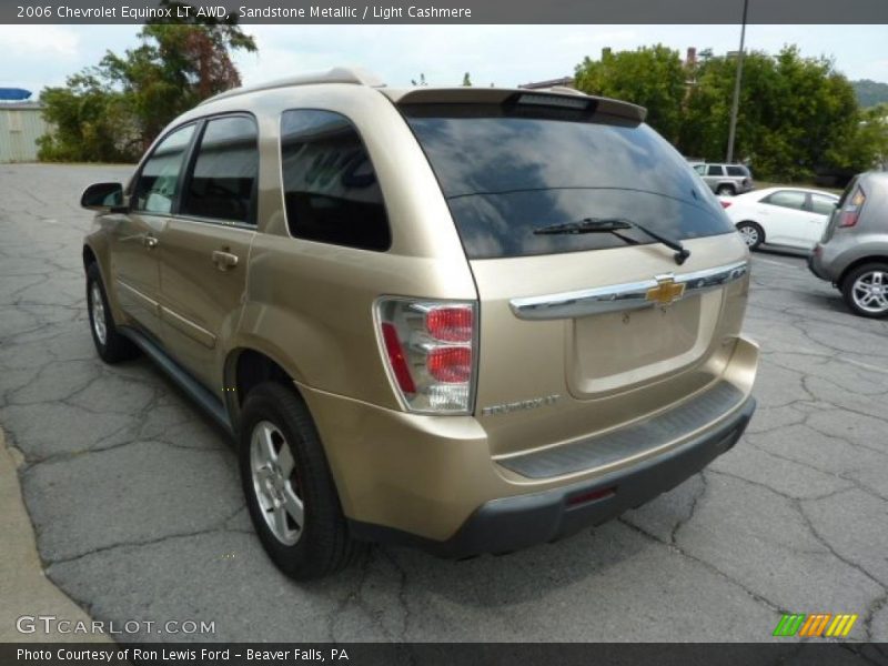 Sandstone Metallic / Light Cashmere 2006 Chevrolet Equinox LT AWD
