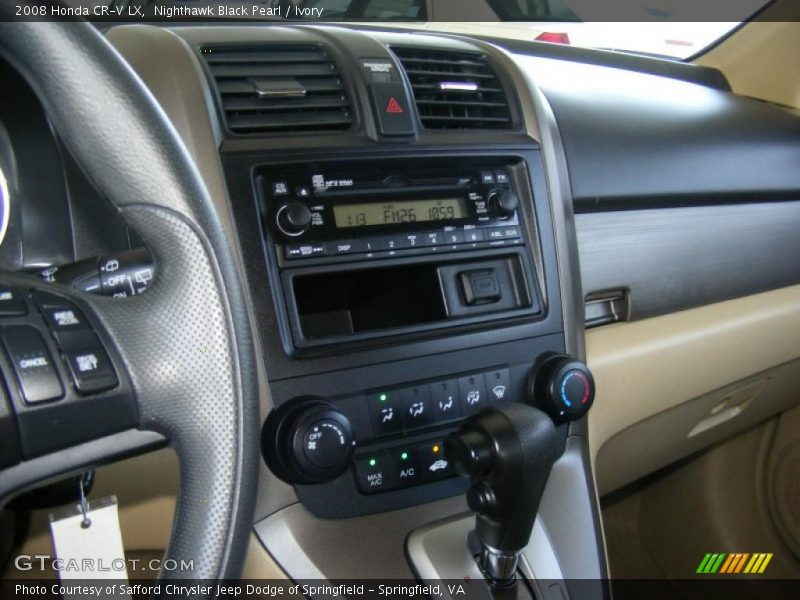 Nighthawk Black Pearl / Ivory 2008 Honda CR-V LX