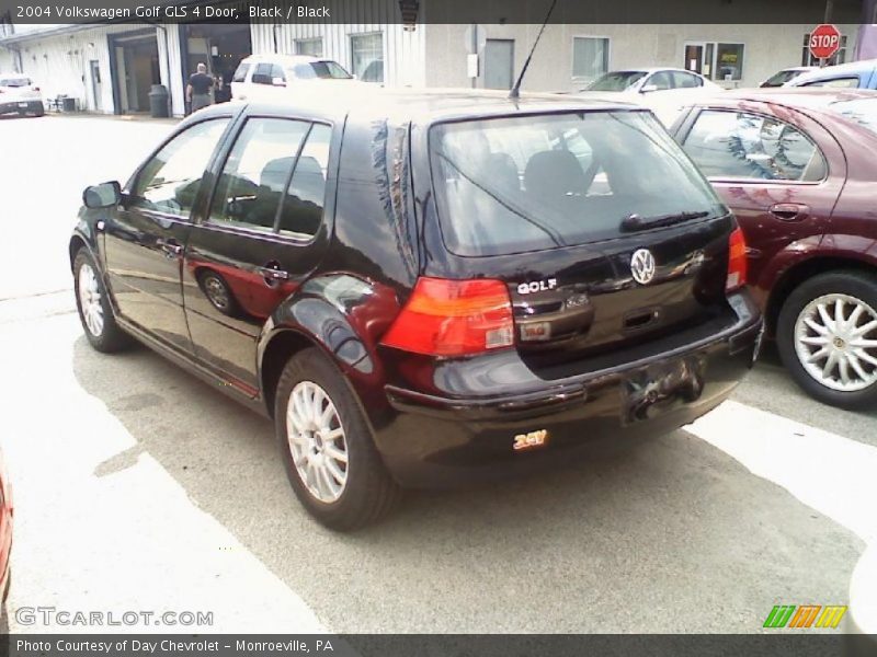Black / Black 2004 Volkswagen Golf GLS 4 Door