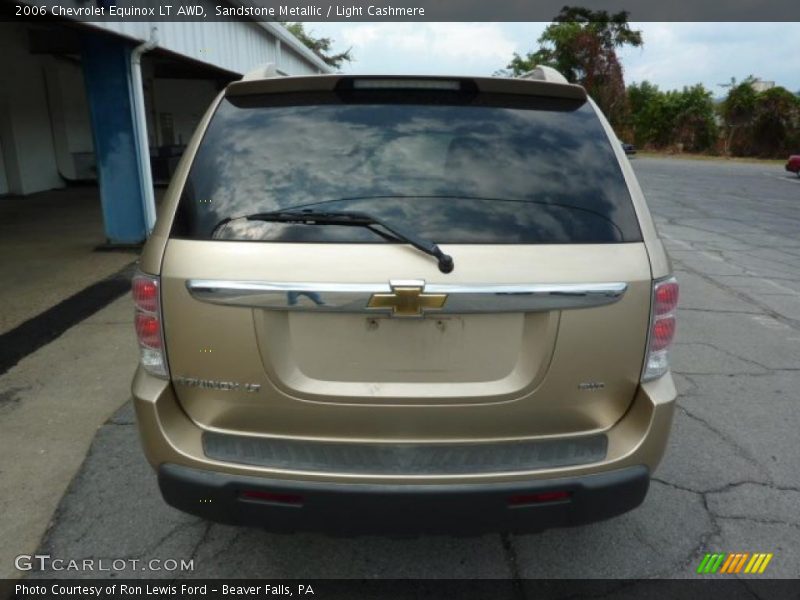 Sandstone Metallic / Light Cashmere 2006 Chevrolet Equinox LT AWD