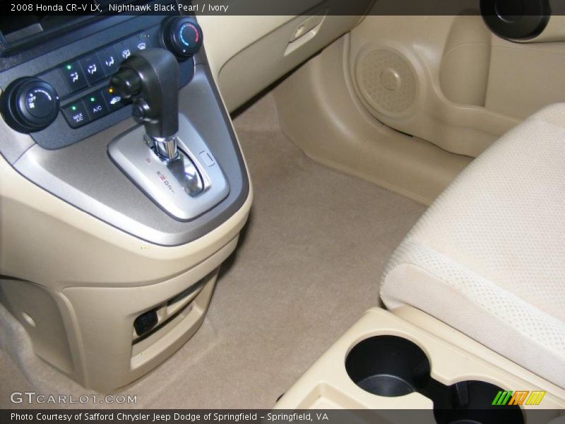 Nighthawk Black Pearl / Ivory 2008 Honda CR-V LX