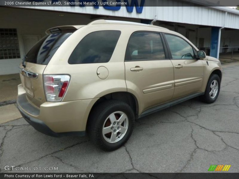 Sandstone Metallic / Light Cashmere 2006 Chevrolet Equinox LT AWD