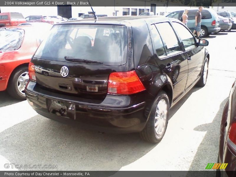 Black / Black 2004 Volkswagen Golf GLS 4 Door