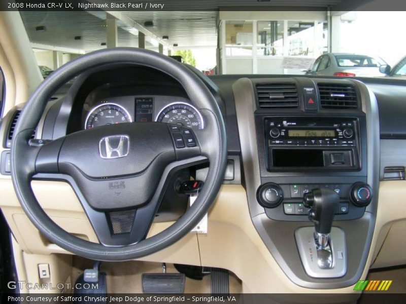 Nighthawk Black Pearl / Ivory 2008 Honda CR-V LX