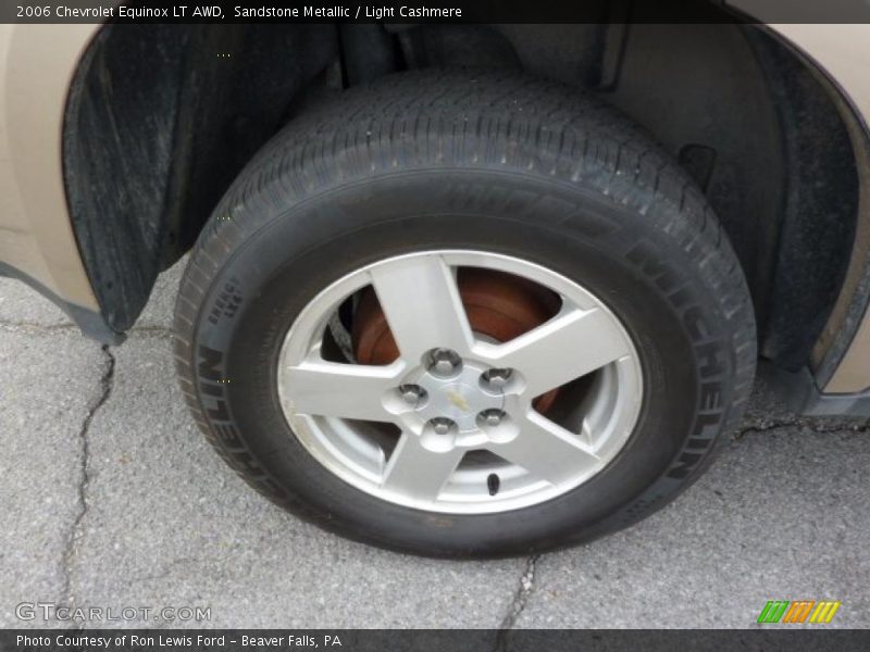 Sandstone Metallic / Light Cashmere 2006 Chevrolet Equinox LT AWD