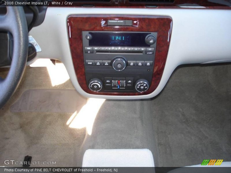 White / Gray 2008 Chevrolet Impala LT