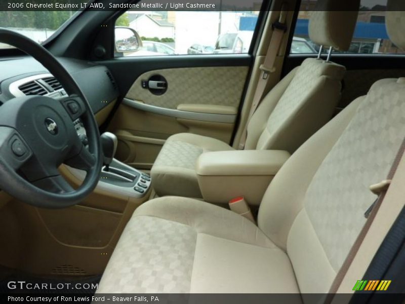 Sandstone Metallic / Light Cashmere 2006 Chevrolet Equinox LT AWD