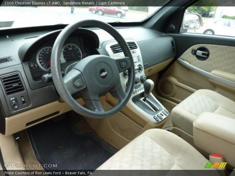 Sandstone Metallic / Light Cashmere 2006 Chevrolet Equinox LT AWD