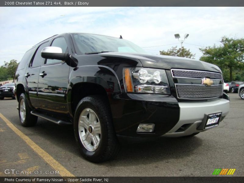 Black / Ebony 2008 Chevrolet Tahoe Z71 4x4