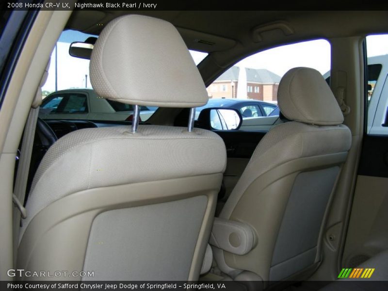 Nighthawk Black Pearl / Ivory 2008 Honda CR-V LX