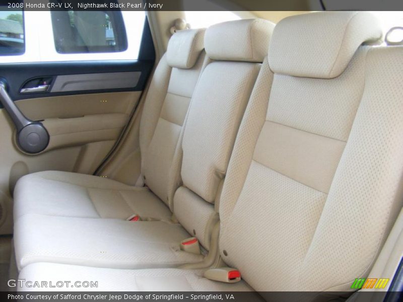 Nighthawk Black Pearl / Ivory 2008 Honda CR-V LX
