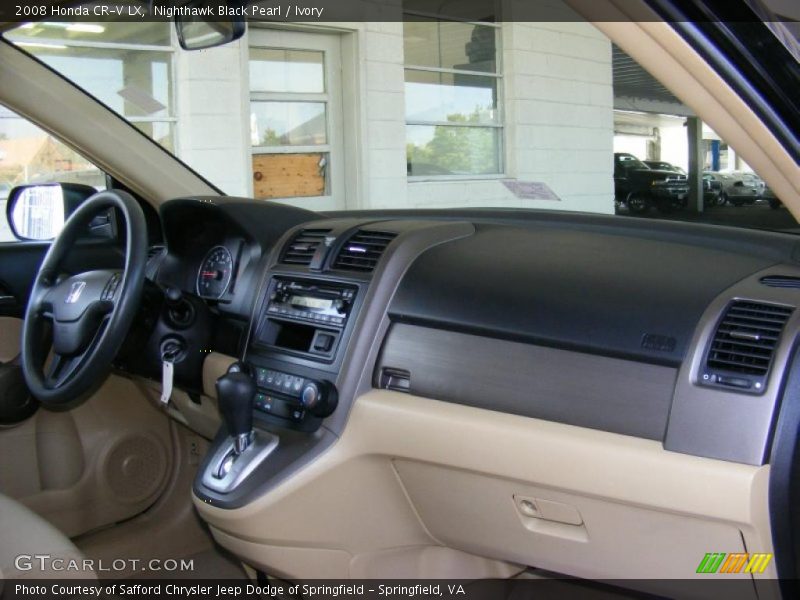 Nighthawk Black Pearl / Ivory 2008 Honda CR-V LX
