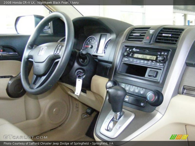 Nighthawk Black Pearl / Ivory 2008 Honda CR-V LX