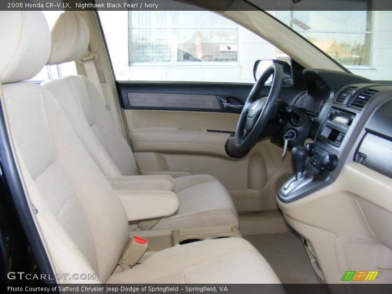 Nighthawk Black Pearl / Ivory 2008 Honda CR-V LX