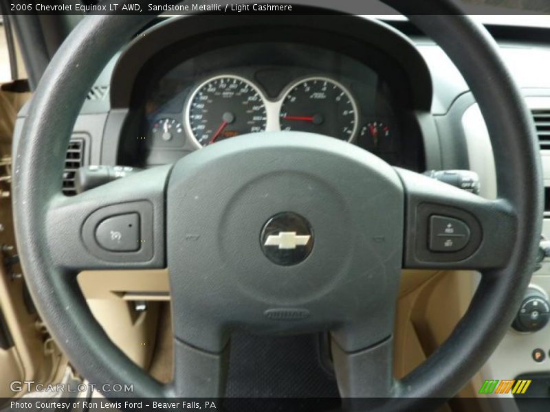 Sandstone Metallic / Light Cashmere 2006 Chevrolet Equinox LT AWD